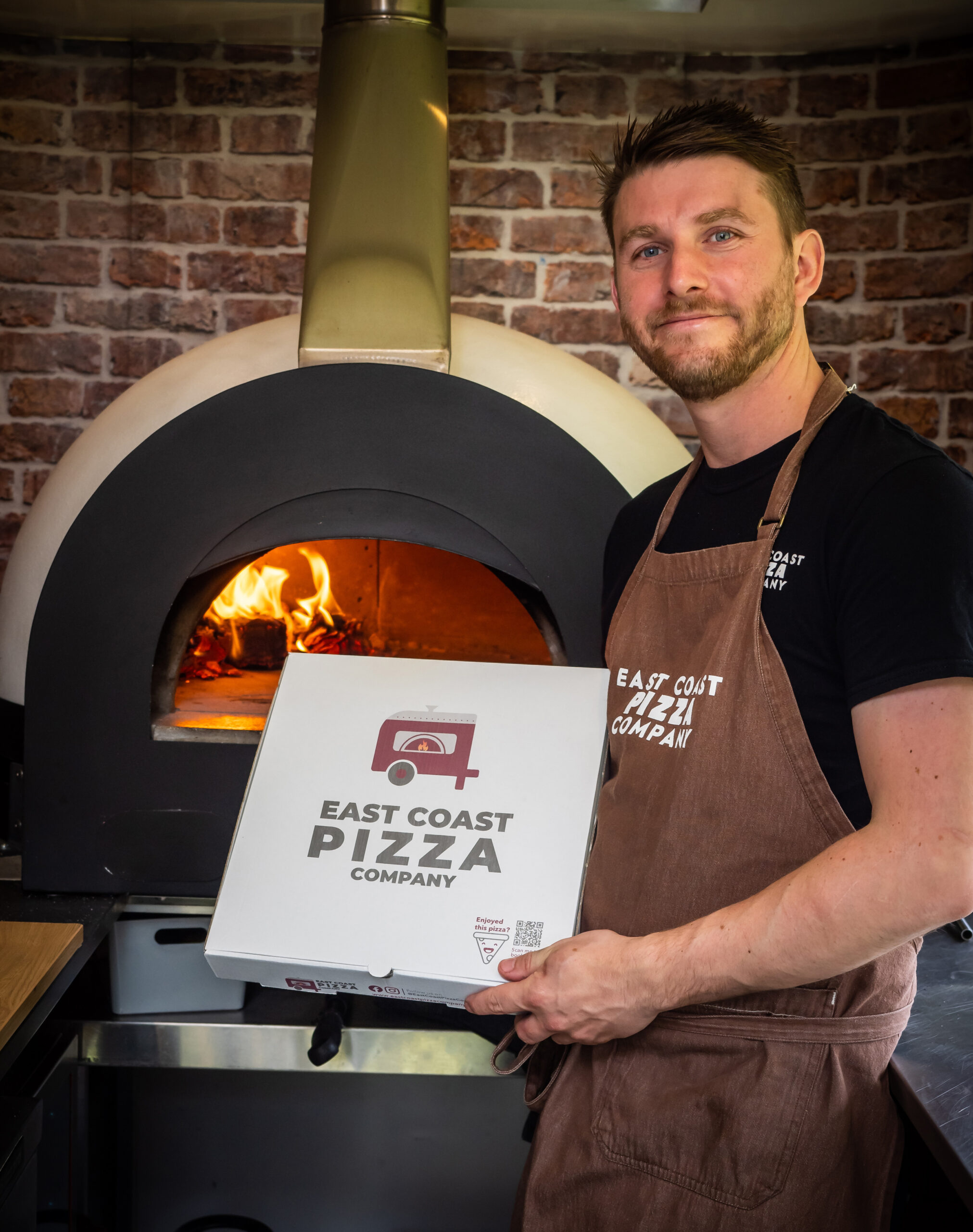Chris, owner of East Coast Pizza Company